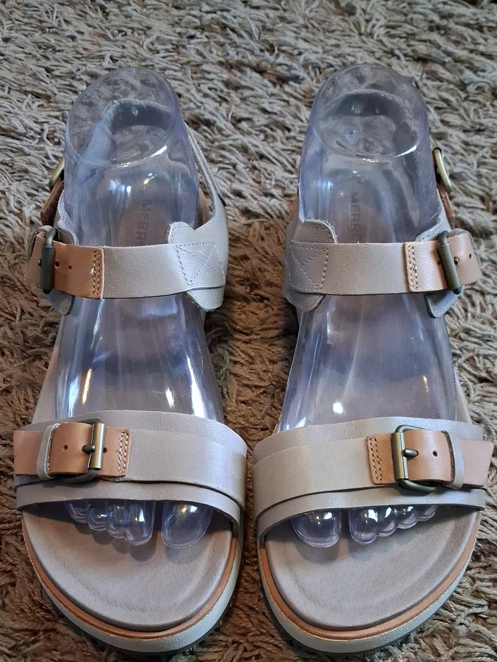 Women's Moon Merrell Sandals Size 9 EUC